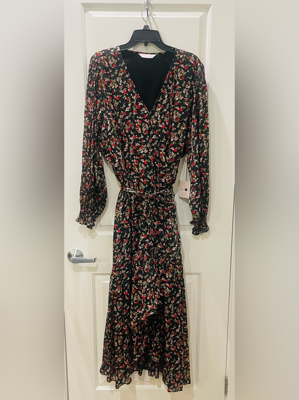 NEW…LC Lauren Conrad Floral Long Sleeve Maxi Dress